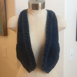 NWT Free People Denim Vest